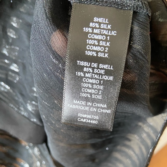 Rebecca Taylor long sleeve safari blouse sz 2 - Picture 10 of 10